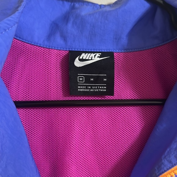 Nike Sportswear Icon Clash Jacket Fire Pink Packable Womens Medium Windbreaker - Picture 5 of 7
